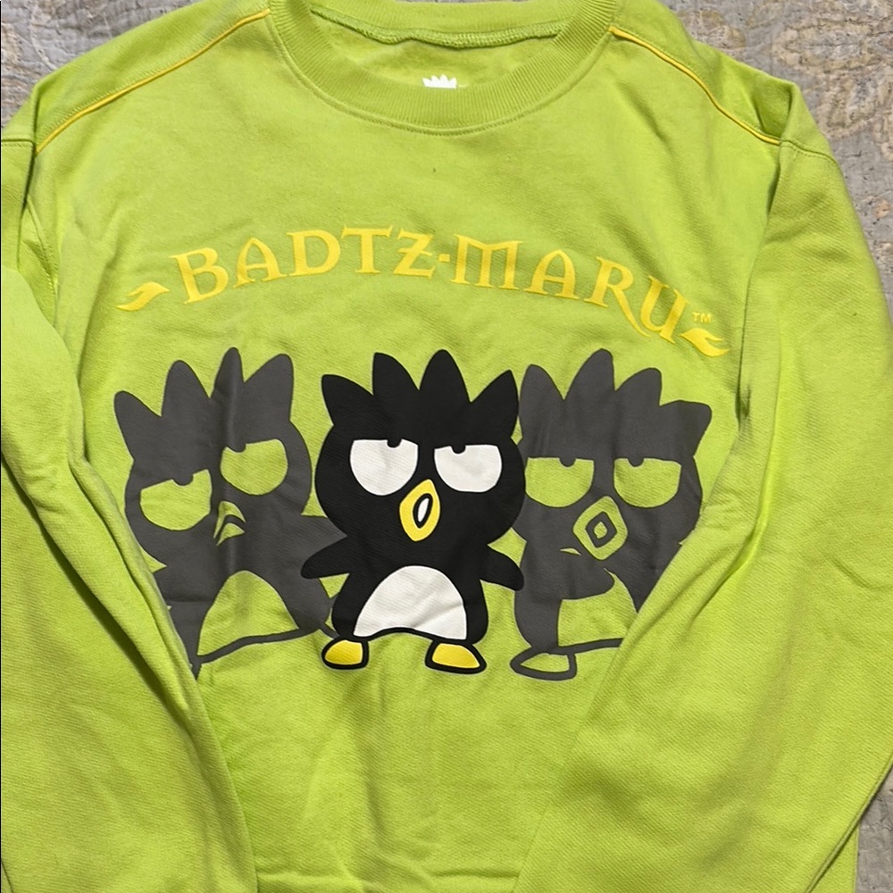 Badtz-Maru Green Sweatshirt